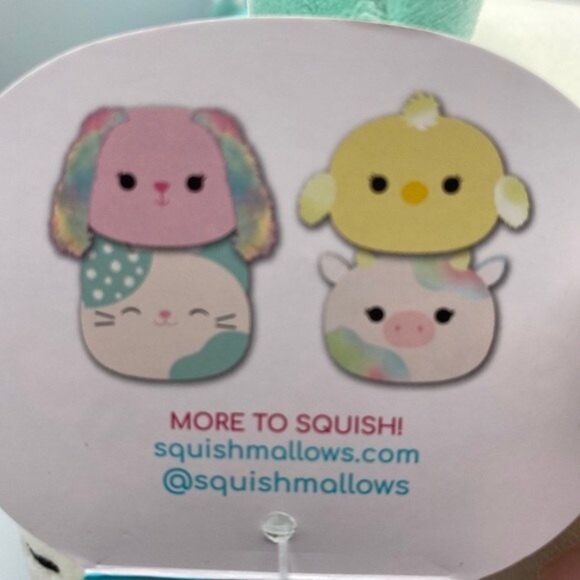 Squishmallow 12" Kesla Cat Stackable with Daisy Flowers Plush Pillow Toy - Picture 5 of 11